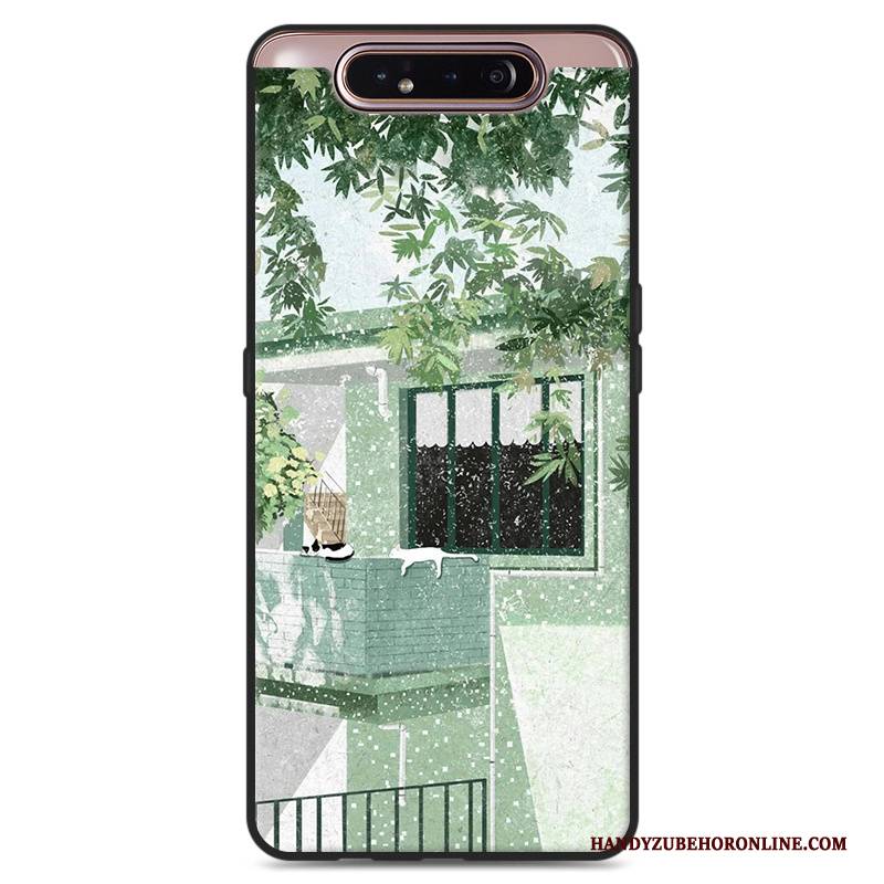 Hülle Samsung Galaxy A80 Silikon Handyhüllen Frisch, Case Samsung Galaxy A80 Wind Kunst