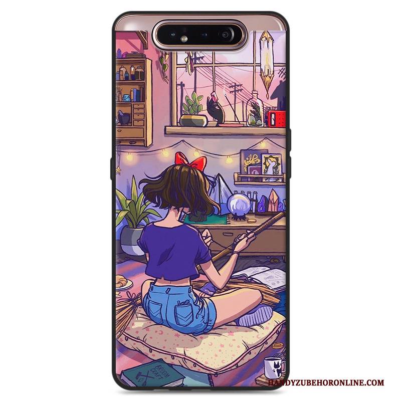 Hülle Samsung Galaxy A80 Silikon Handyhüllen Frisch, Case Samsung Galaxy A80 Wind Kunst