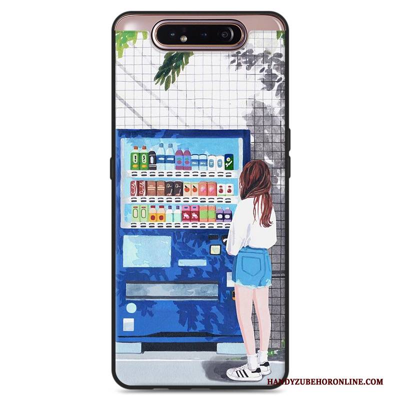 Hülle Samsung Galaxy A80 Silikon Handyhüllen Frisch, Case Samsung Galaxy A80 Wind Kunst