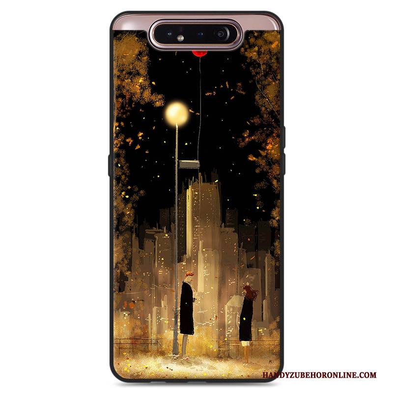 Hülle Samsung Galaxy A80 Silikon Handyhüllen Frisch, Case Samsung Galaxy A80 Wind Kunst