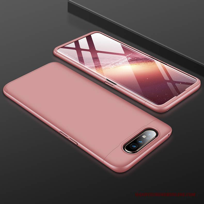 Hülle Samsung Galaxy A80 Taschen Handyhüllen Schwer, Case Samsung Galaxy A80 Schutz Rosegold Schlank