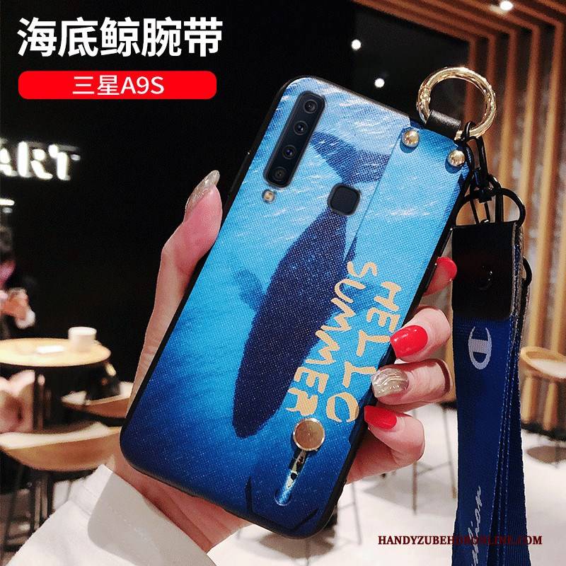 Hülle Samsung Galaxy A8s Kreativ Grün Handyhüllen, Case Samsung Galaxy A8s Weiche Anti-sturz