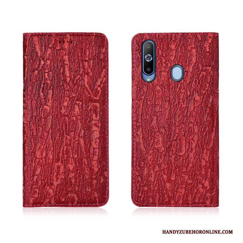 Hülle Samsung Galaxy A8s Schutz Anti-sturz Bäume, Case Samsung Galaxy A8s Folio Neu Weiß