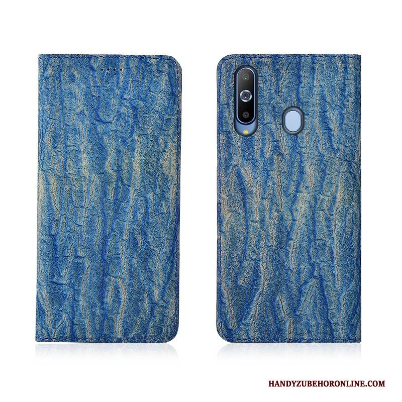 Hülle Samsung Galaxy A8s Schutz Anti-sturz Bäume, Case Samsung Galaxy A8s Folio Neu Weiß