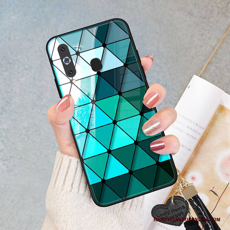 Hülle Samsung Galaxy A8s Schutz Glas Handyhüllen, Case Samsung Galaxy A8s Anti-sturz Diamantform