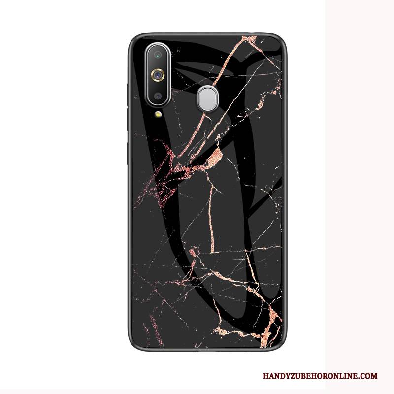 Hülle Samsung Galaxy A8s Schutz Glas Netto Rot, Case Samsung Galaxy A8s Taschen Grün Groß