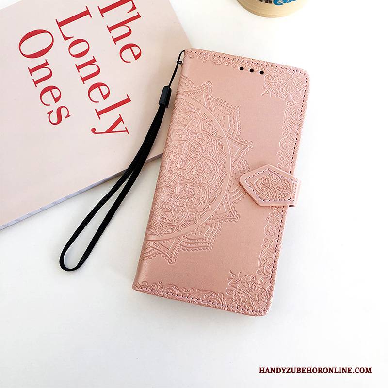 Hülle Samsung Galaxy A8s Schutz Muster Dunkel, Case Samsung Galaxy A8s Taschen Anti-sturz Lila