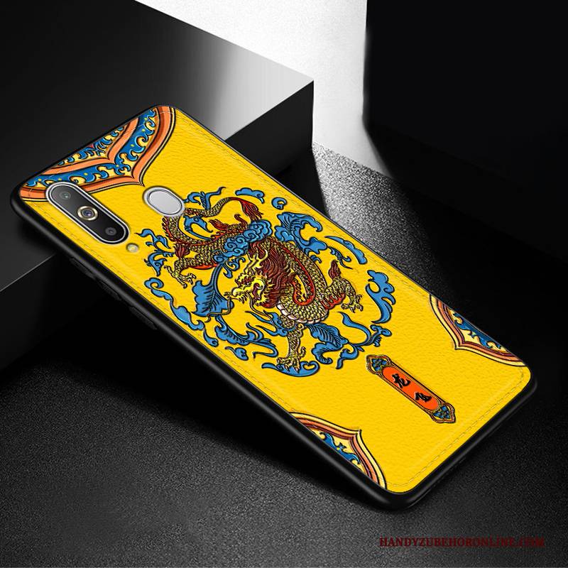 Hülle Samsung Galaxy A8s Silikon Chinesische Art Trend, Case Samsung Galaxy A8s Taschen Anti-sturz Muster