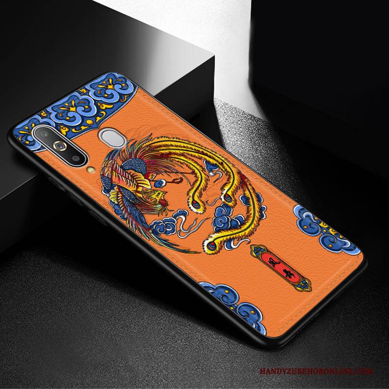 Hülle Samsung Galaxy A8s Silikon Chinesische Art Trend, Case Samsung Galaxy A8s Taschen Anti-sturz Muster