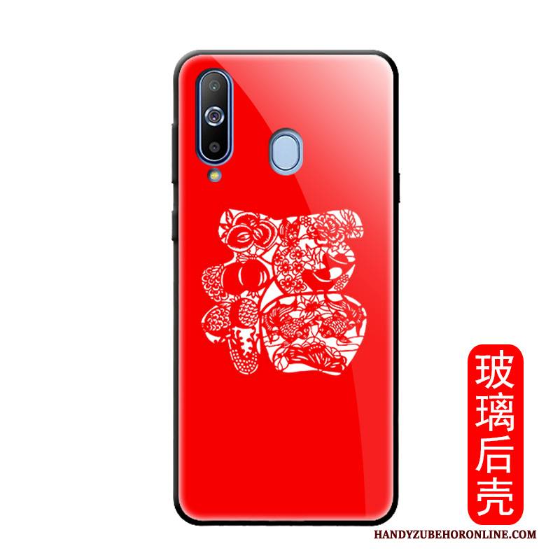 Hülle Samsung Galaxy A8s Silikon Trendmarke Chinesische Art, Case Samsung Galaxy A8s Schutz Reichtum Neu