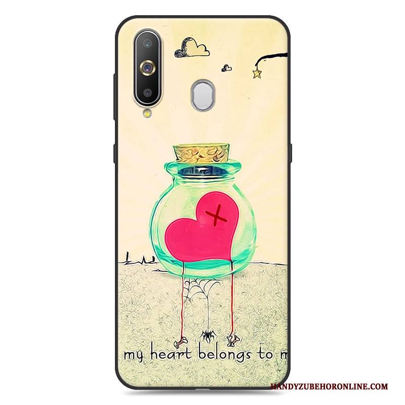 Hülle Samsung Galaxy A8s Taschen Trend Anti-sturz, Case Samsung Galaxy A8s Weiche Gelb Handyhüllen