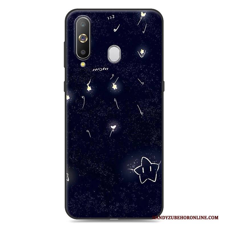 Hülle Samsung Galaxy A8s Taschen Trend Anti-sturz, Case Samsung Galaxy A8s Weiche Gelb Handyhüllen