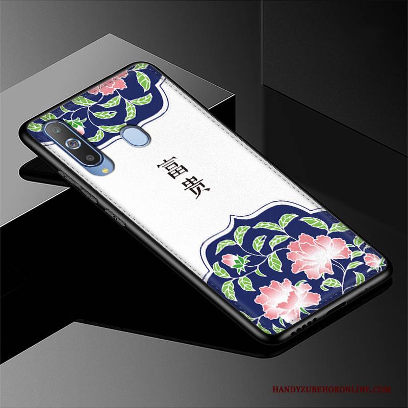 Hülle Samsung Galaxy A8s Weiche Chinesische Art Anti-sturz, Case Samsung Galaxy A8s Leder Trend Muster