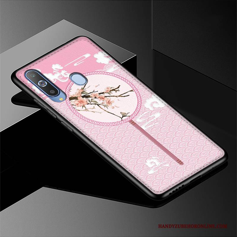 Hülle Samsung Galaxy A8s Weiche Chinesische Art Anti-sturz, Case Samsung Galaxy A8s Leder Trend Muster