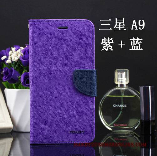 Hülle Samsung Galaxy A9 2018 Schutz Handyhüllen Anti-sturz, Case Samsung Galaxy A9 2018 Weiche Blau