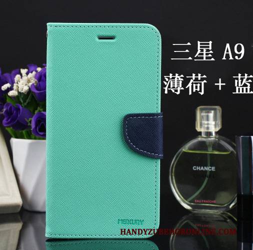 Hülle Samsung Galaxy A9 2018 Schutz Handyhüllen Anti-sturz, Case Samsung Galaxy A9 2018 Weiche Blau