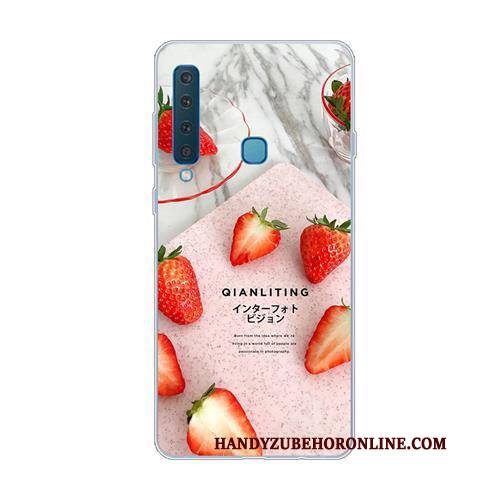 Hülle Samsung Galaxy A9 2018 Schutz Rosa Nette, Case Samsung Galaxy A9 2018 Weiche Handyhüllen Anti-sturz