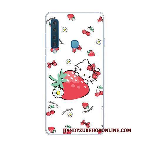 Hülle Samsung Galaxy A9 2018 Schutz Rosa Nette, Case Samsung Galaxy A9 2018 Weiche Handyhüllen Anti-sturz