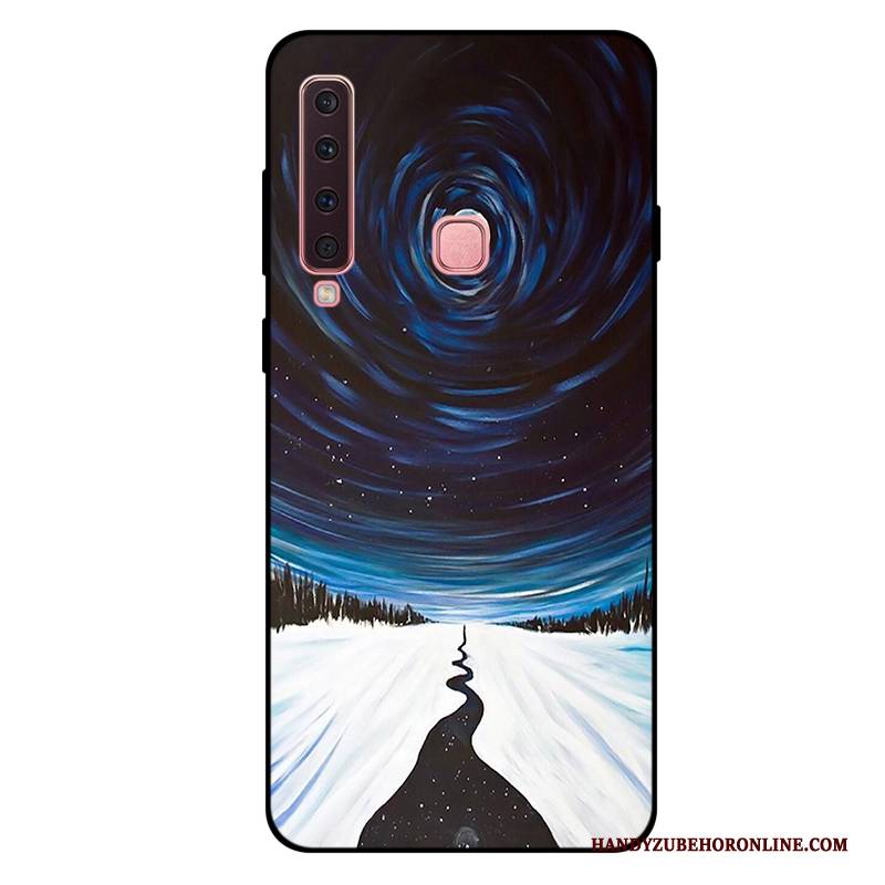 Hülle Samsung Galaxy A9 2018 Taschen Angepasst Handyhüllen, Case Samsung Galaxy A9 2018 Weiche Anti-sturz