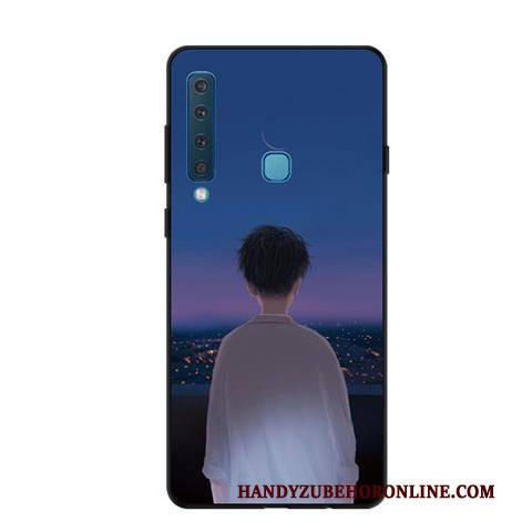 Hülle Samsung Galaxy A9 2018 Weiche Nubuck Garn, Case Samsung Galaxy A9 2018 Schutz Handyhüllen Anti-sturz