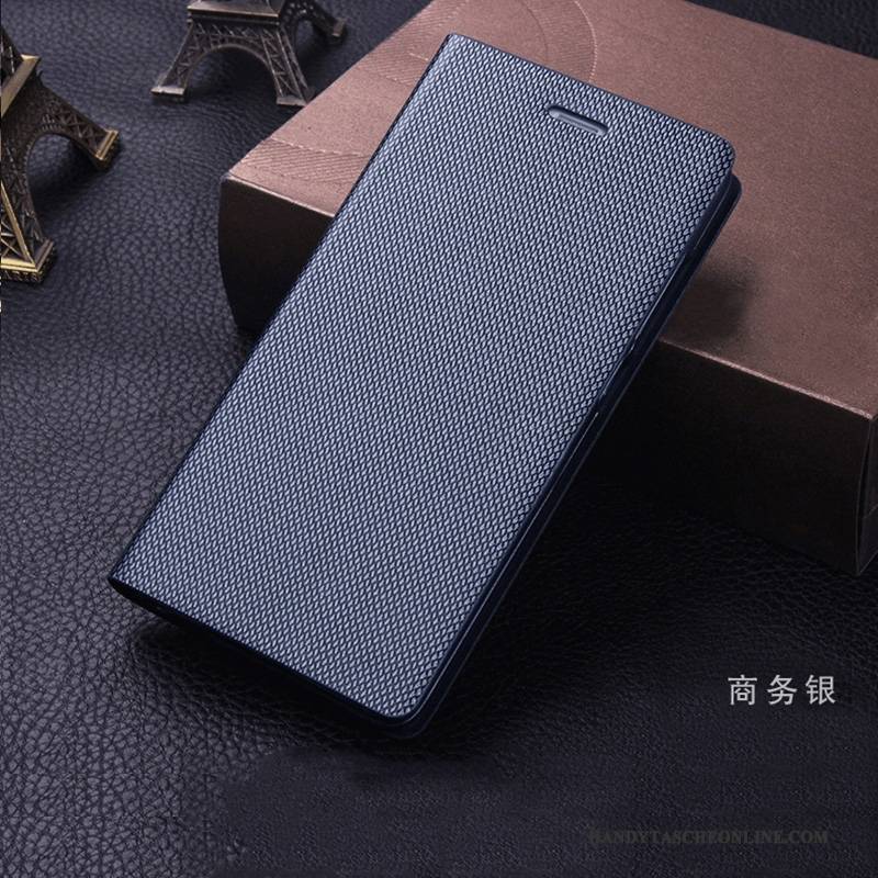 Hülle Samsung Galaxy A9 Schutz Einfach Grau, Case Samsung Galaxy A9 Folio Handyhüllen