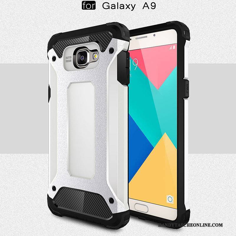 Hülle Samsung Galaxy A9 Silikon Hoch Handyhüllen, Case Samsung Galaxy A9 Taschen Mesh Rot