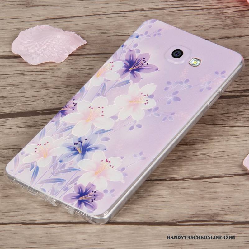 Hülle Samsung Galaxy A9 Silikon Lichtfarbe Hoch, Case Samsung Galaxy A9 Weiche Handyhüllen Grün