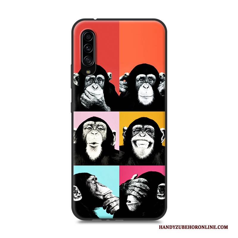 Hülle Samsung Galaxy A90 5g Karikatur Handyhüllen Gelb, Case Samsung Galaxy A90 5g Schutz Liebhaber