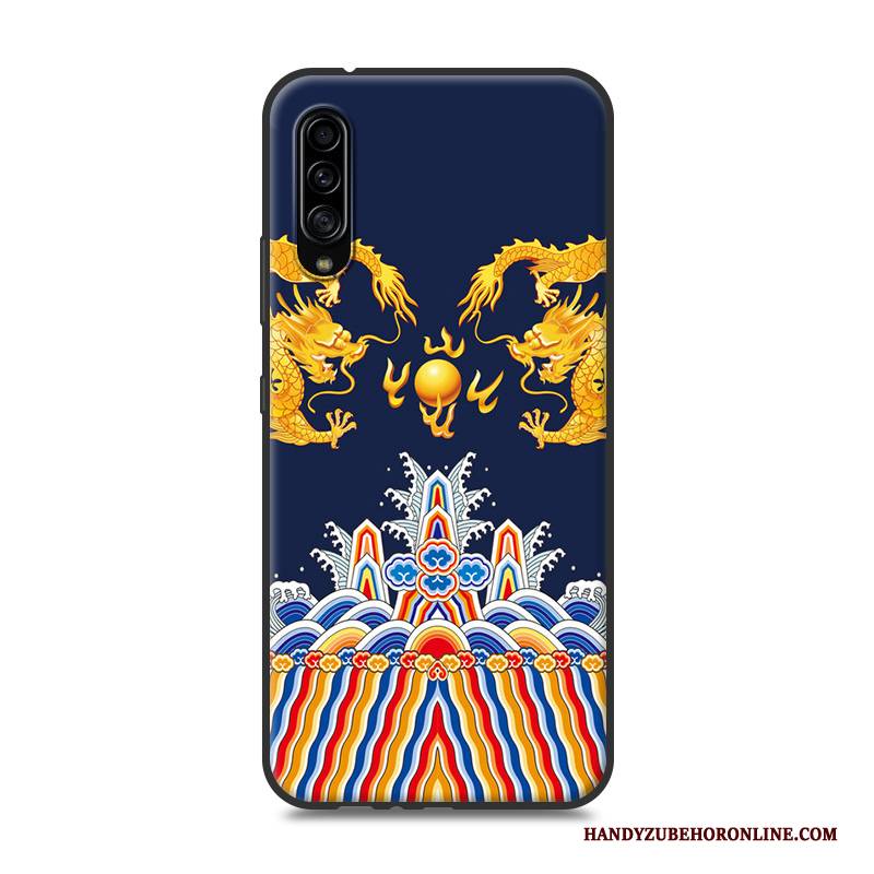 Hülle Samsung Galaxy A90 5g Karikatur Handyhüllen Gelb, Case Samsung Galaxy A90 5g Schutz Liebhaber