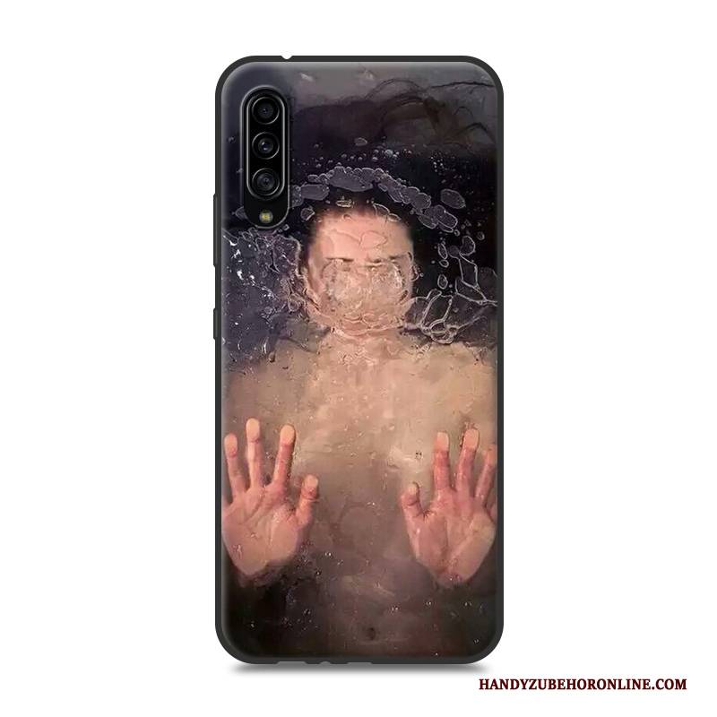 Hülle Samsung Galaxy A90 5g Karikatur Handyhüllen Gelb, Case Samsung Galaxy A90 5g Schutz Liebhaber