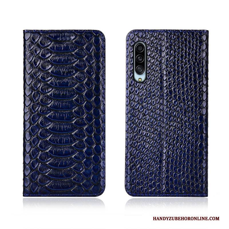 Hülle Samsung Galaxy A90 5g Leder Anti-sturz Rot, Case Samsung Galaxy A90 5g Lederhülle Handyhüllen Muster