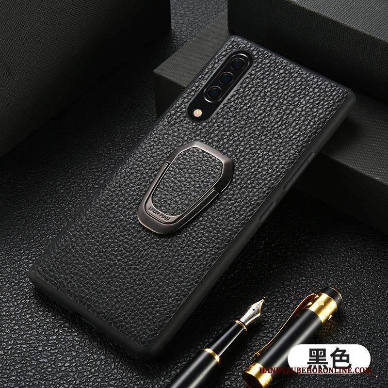 Hülle Samsung Galaxy A90 5g Leder High-end Magnetismus, Case Samsung Galaxy A90 5g Lederhülle Anti-sturz Business