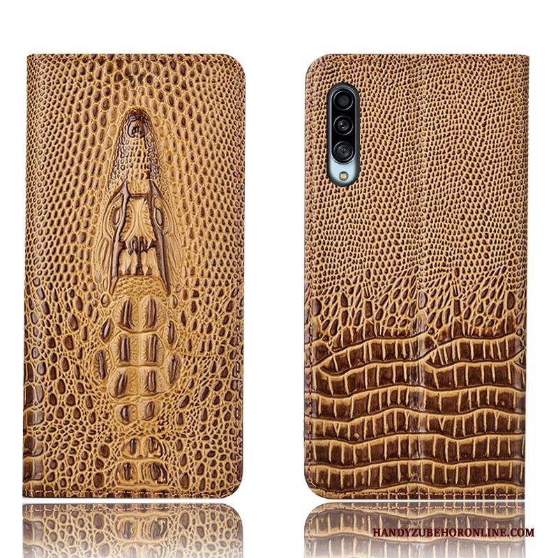 Hülle Samsung Galaxy A90 5g Schutz Handyhüllen Anti-sturz, Case Samsung Galaxy A90 5g Taschen Krokodilmuster