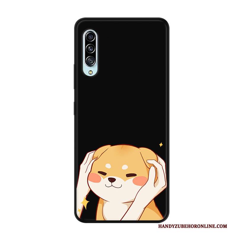 Hülle Samsung Galaxy A90 5g Silikon Anti-sturz Angepasst, Case Samsung Galaxy A90 5g Schutz Handyhüllen Schwarz