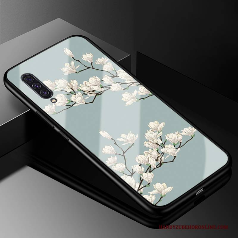 Hülle Samsung Galaxy A90 5g Silikon Glas Schwer, Case Samsung Galaxy A90 5g Taschen Frisch Grün