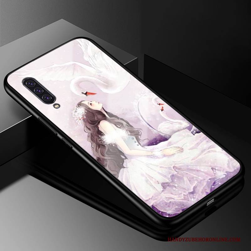 Hülle Samsung Galaxy A90 5g Silikon Glas Schwer, Case Samsung Galaxy A90 5g Taschen Frisch Grün