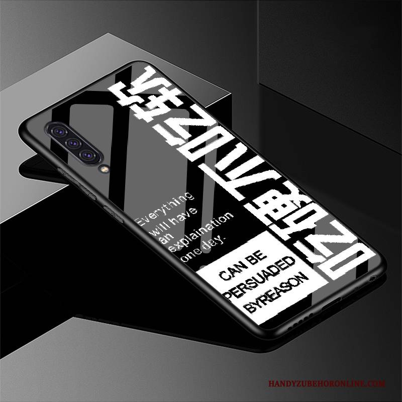 Hülle Samsung Galaxy A90 5g Silikon Handyhüllen Spiegel, Case Samsung Galaxy A90 5g Schutz England Weiß