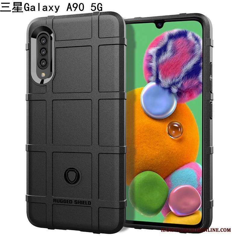 Hülle Samsung Galaxy A90 5g Taschen Ballon Trend, Case Samsung Galaxy A90 5g Halterung Anti-sturz Schwarz