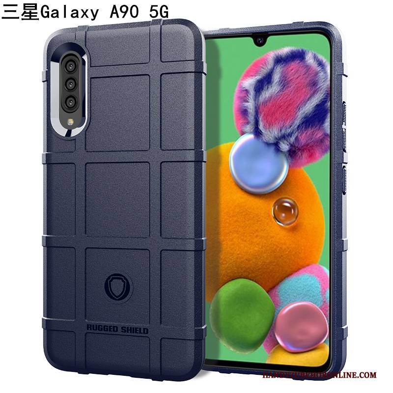 Hülle Samsung Galaxy A90 5g Taschen Ballon Trend, Case Samsung Galaxy A90 5g Halterung Anti-sturz Schwarz