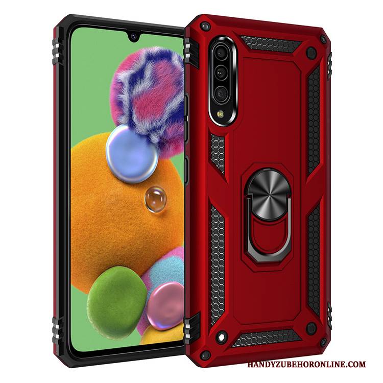 Hülle Samsung Galaxy A90 5g Taschen Rosa Schwer, Case Samsung Galaxy A90 5g Halterung Handyhüllen Anti-sturz