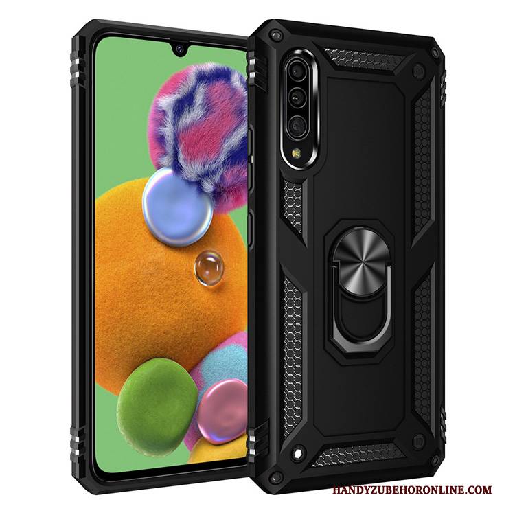 Hülle Samsung Galaxy A90 5g Taschen Rosa Schwer, Case Samsung Galaxy A90 5g Halterung Handyhüllen Anti-sturz