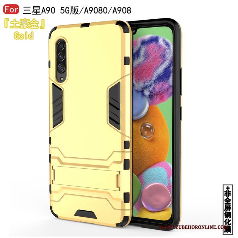 Hülle Samsung Galaxy A90 5g Weiche Handyhüllen Schwer, Case Samsung Galaxy A90 5g Schutz Anti-sturz Muster