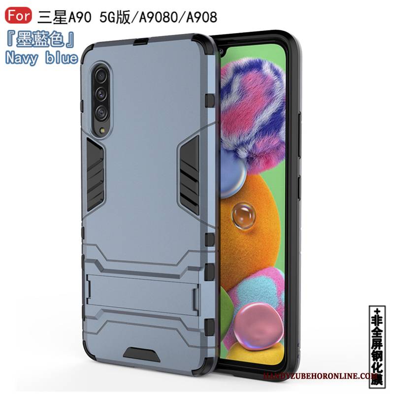 Hülle Samsung Galaxy A90 5g Weiche Handyhüllen Schwer, Case Samsung Galaxy A90 5g Schutz Anti-sturz Muster