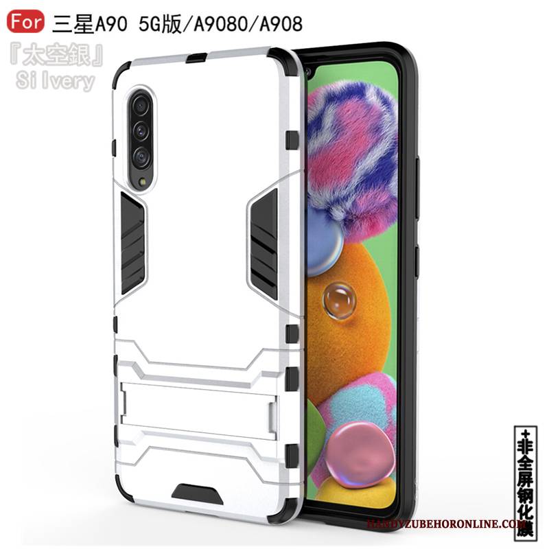 Hülle Samsung Galaxy A90 5g Weiche Handyhüllen Schwer, Case Samsung Galaxy A90 5g Schutz Anti-sturz Muster