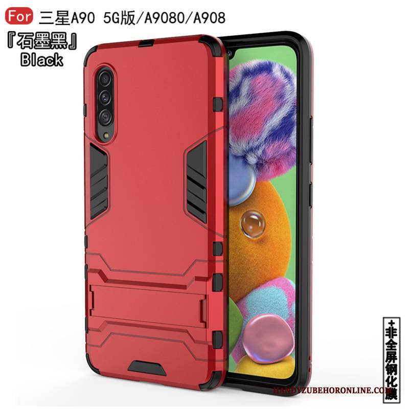 Hülle Samsung Galaxy A90 5g Weiche Handyhüllen Schwer, Case Samsung Galaxy A90 5g Schutz Anti-sturz Muster