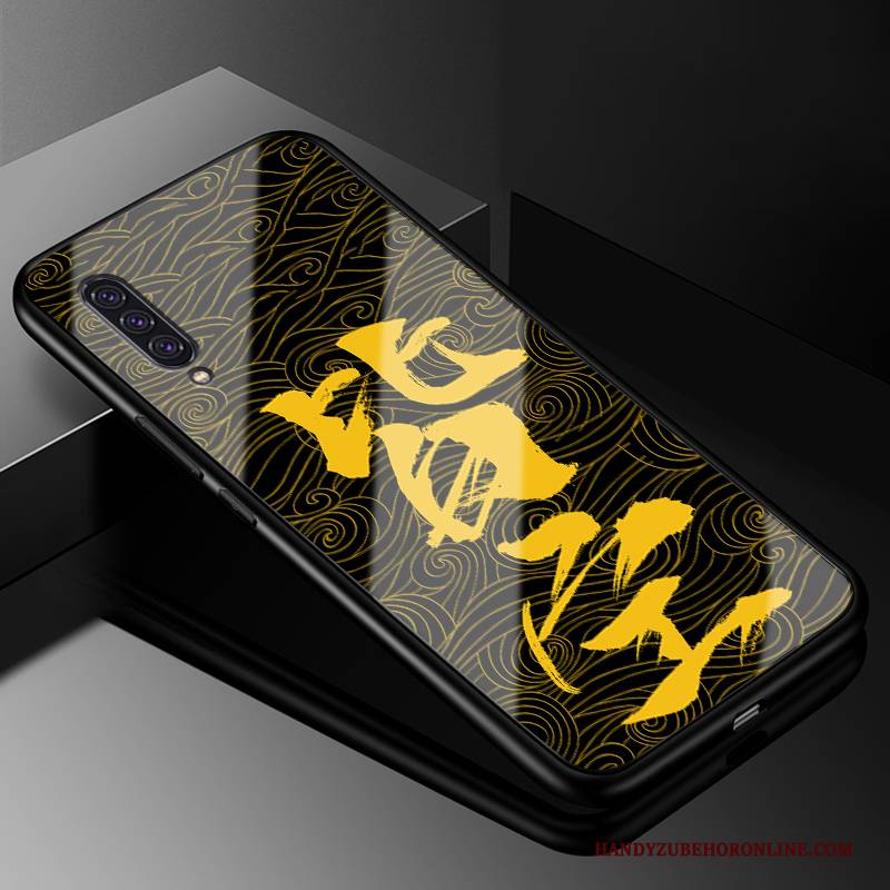 Hülle Samsung Galaxy A90 5g Weiche Persönlichkeit Trendmarke, Case Samsung Galaxy A90 5g Schutz Handyhüllen Gelb