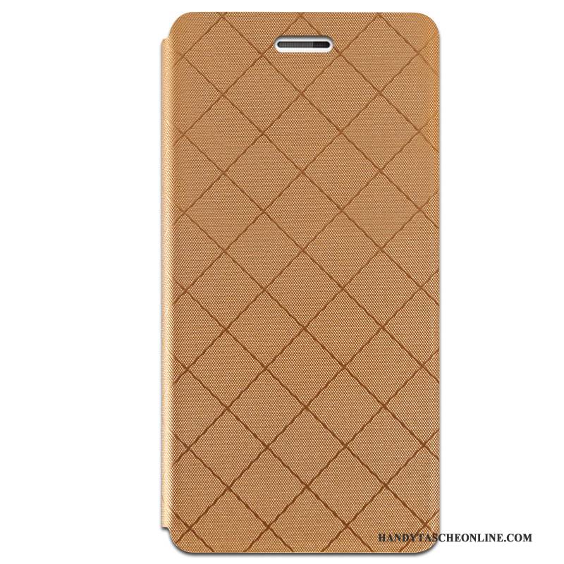 Hülle Samsung Galaxy J3 2016 Folio Gold Farbe, Case Samsung Galaxy J3 2016 Lederhülle Karte Handyhüllen