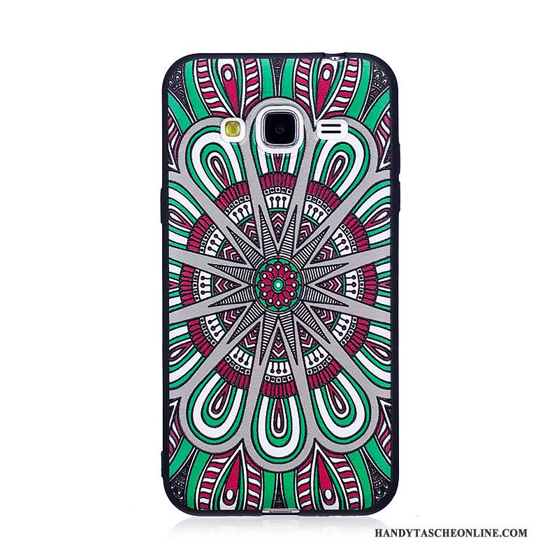 Hülle Samsung Galaxy J3 2016 Karikatur Handyhüllen Trend, Case Samsung Galaxy J3 2016 Gemalt