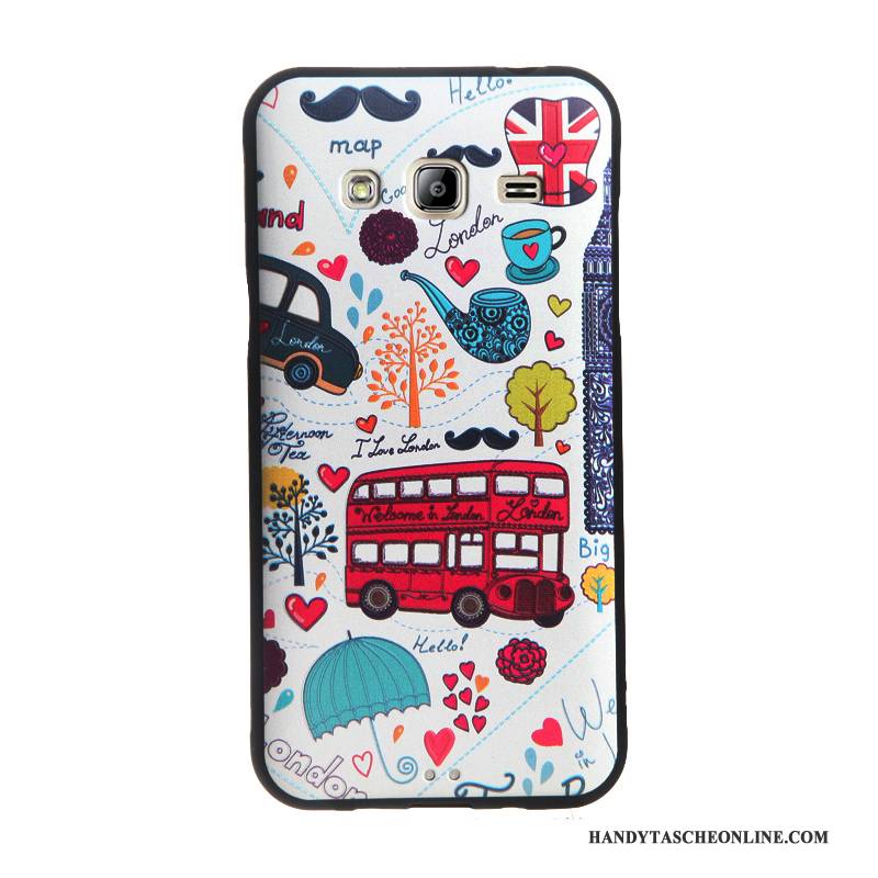 Hülle Samsung Galaxy J3 2016 Weiche Handyhüllen Grau, Case Samsung Galaxy J3 2016 Taschen