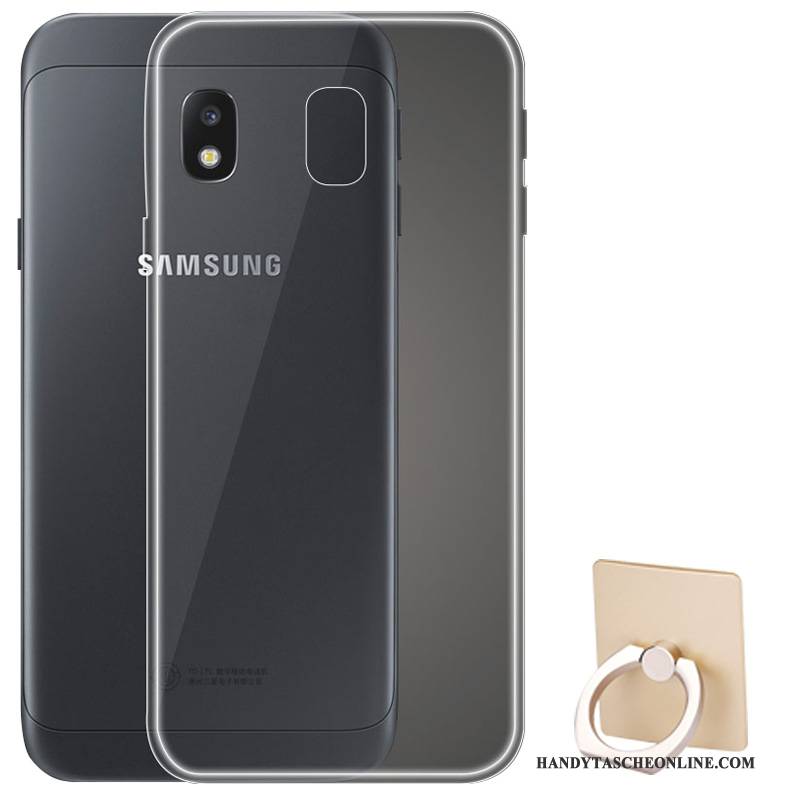 Hülle Samsung Galaxy J3 2017 Farbe Muster Transparent, Case Samsung Galaxy J3 2017 Weiche Angepasst Handyhüllen